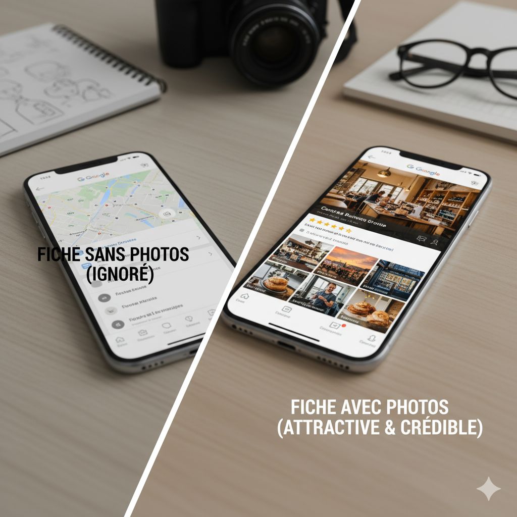 Exemple de photos professionnelles pour une fiche Google My Business