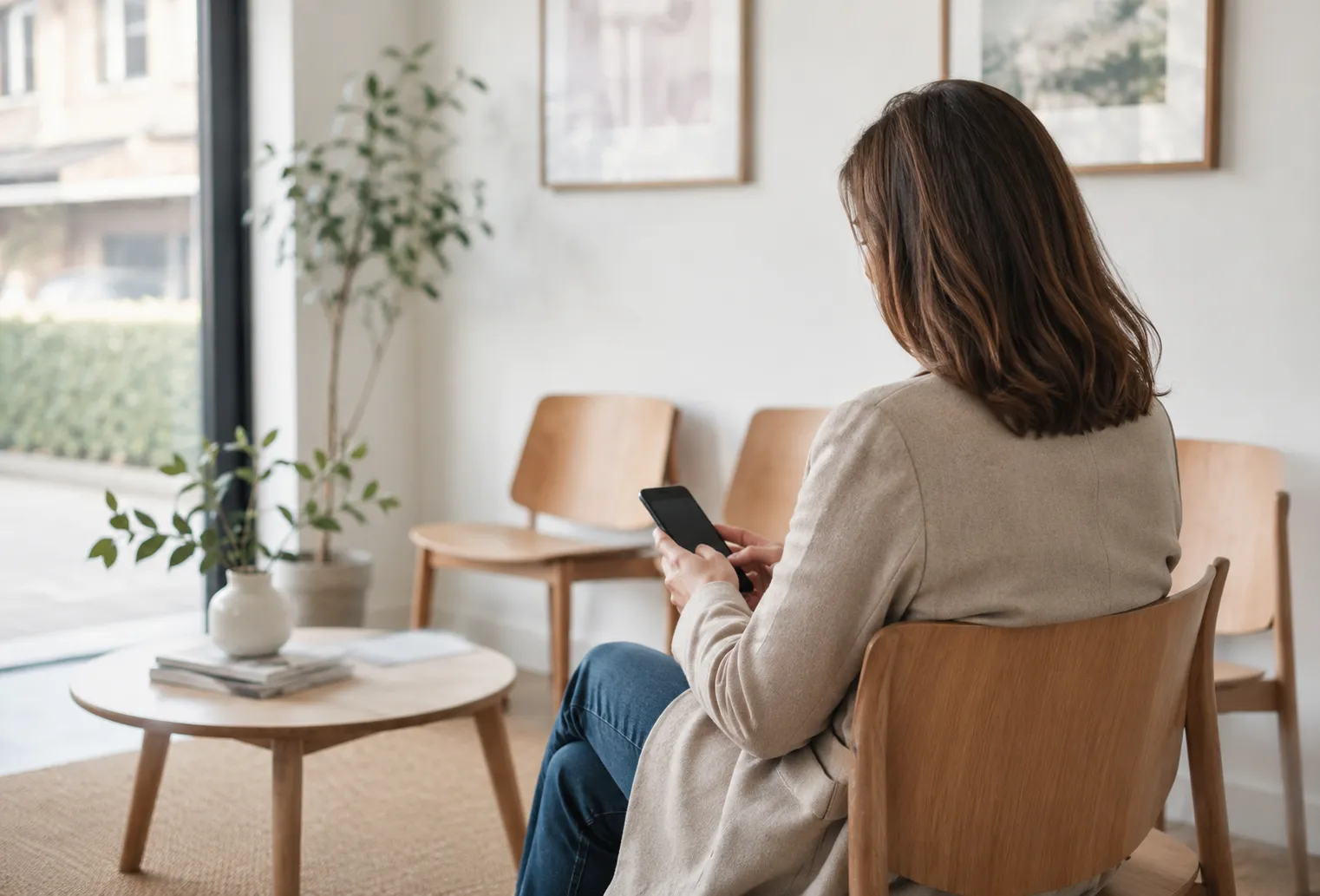 Site internet d’une profession libérale consulté avant un premier rendez-vous au cabinet